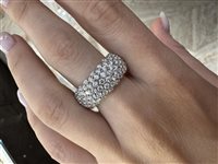 Anello Crivelli Donna in Oro bianco Diamante 4.42 Ct 285-3057 - 285-3057
